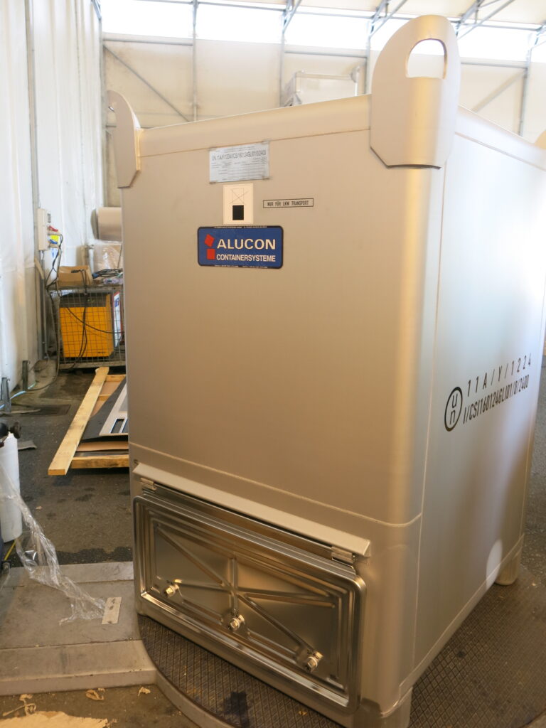 Serbatoio inox IBC