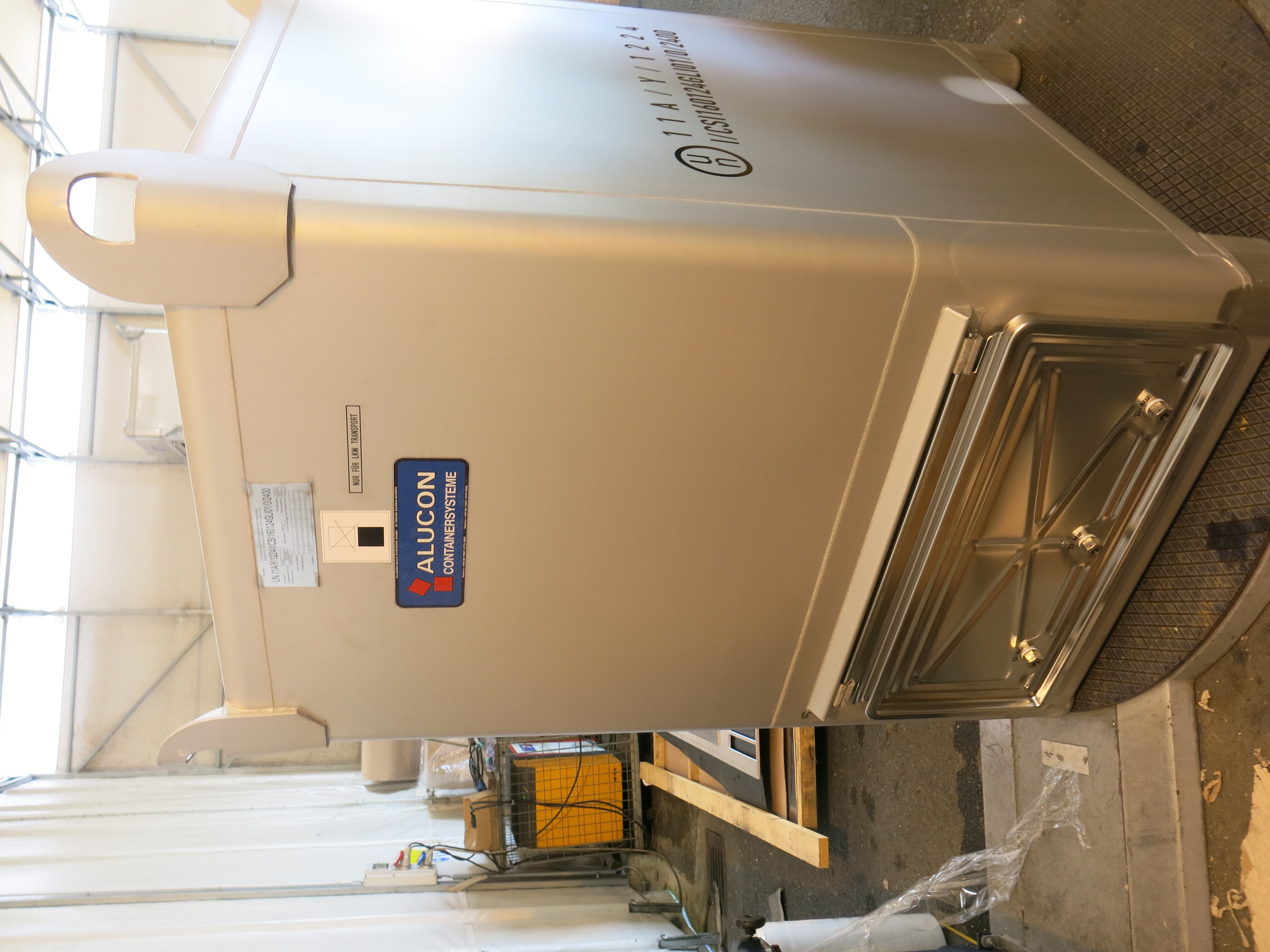 Serbatoio inox IBC