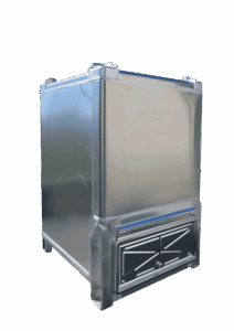 totesystem in alluminio. aluminium tote tank