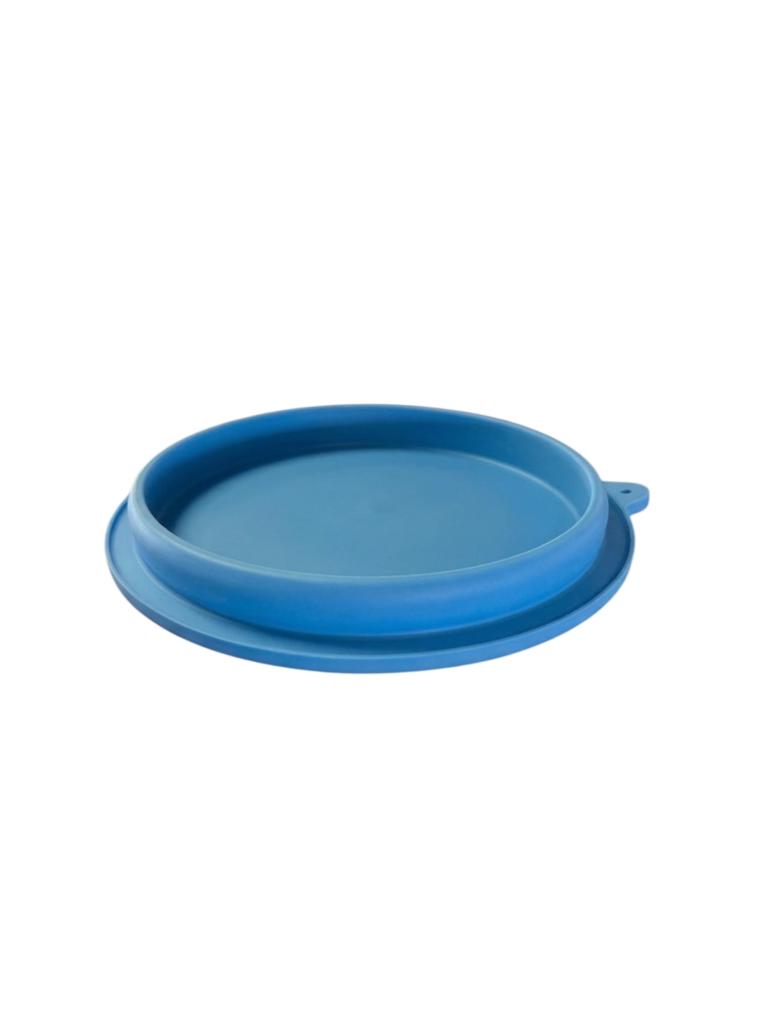 coperchio in gomma blu m.d. EPDM DN229 - senza incavo