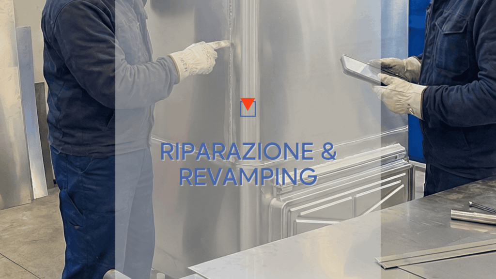 riparazione serbatoi in acciaio inox e alluminio