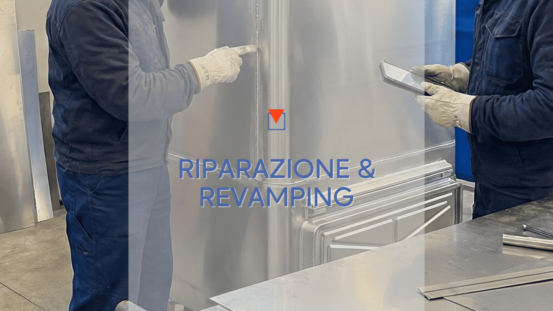 riparazione serbatoi in acciaio inox e alluminio